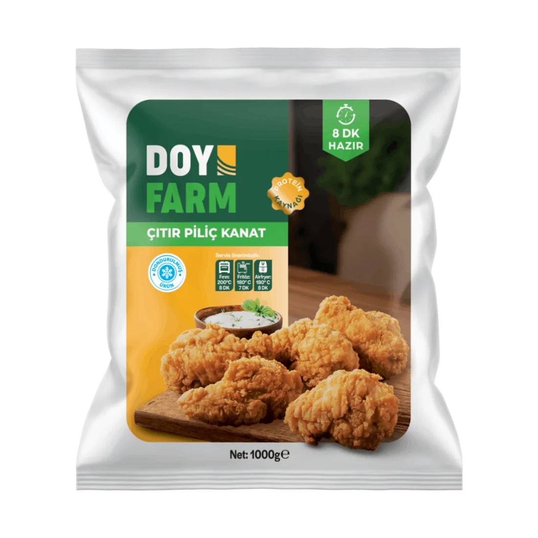 Çıtır Piliç Kanat 1000gr