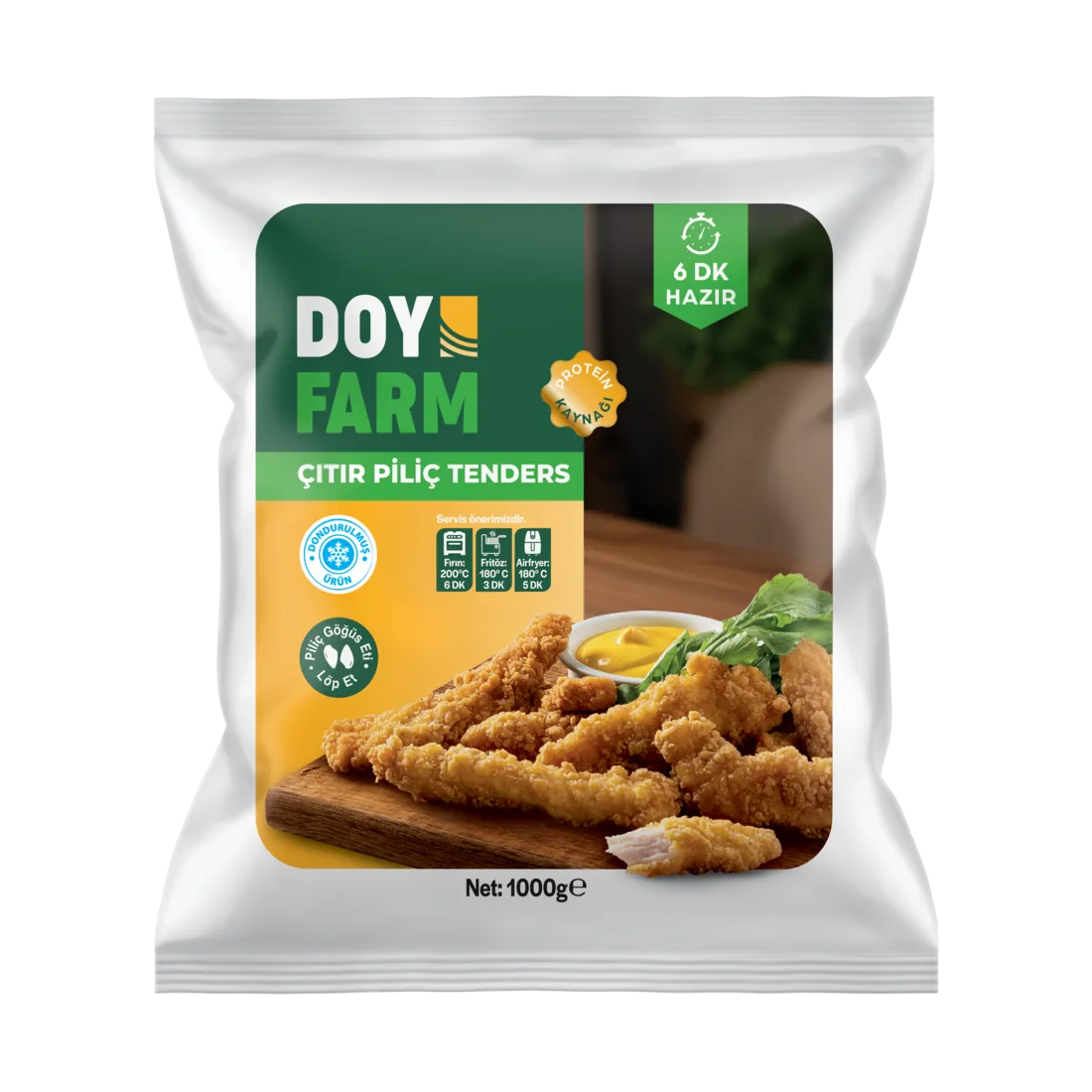 Çıtır Piliç Tenders 1000gr