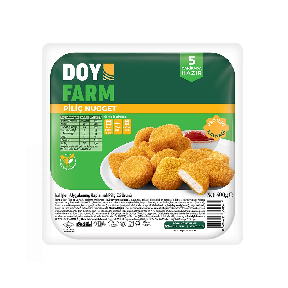 Nugget 500gr