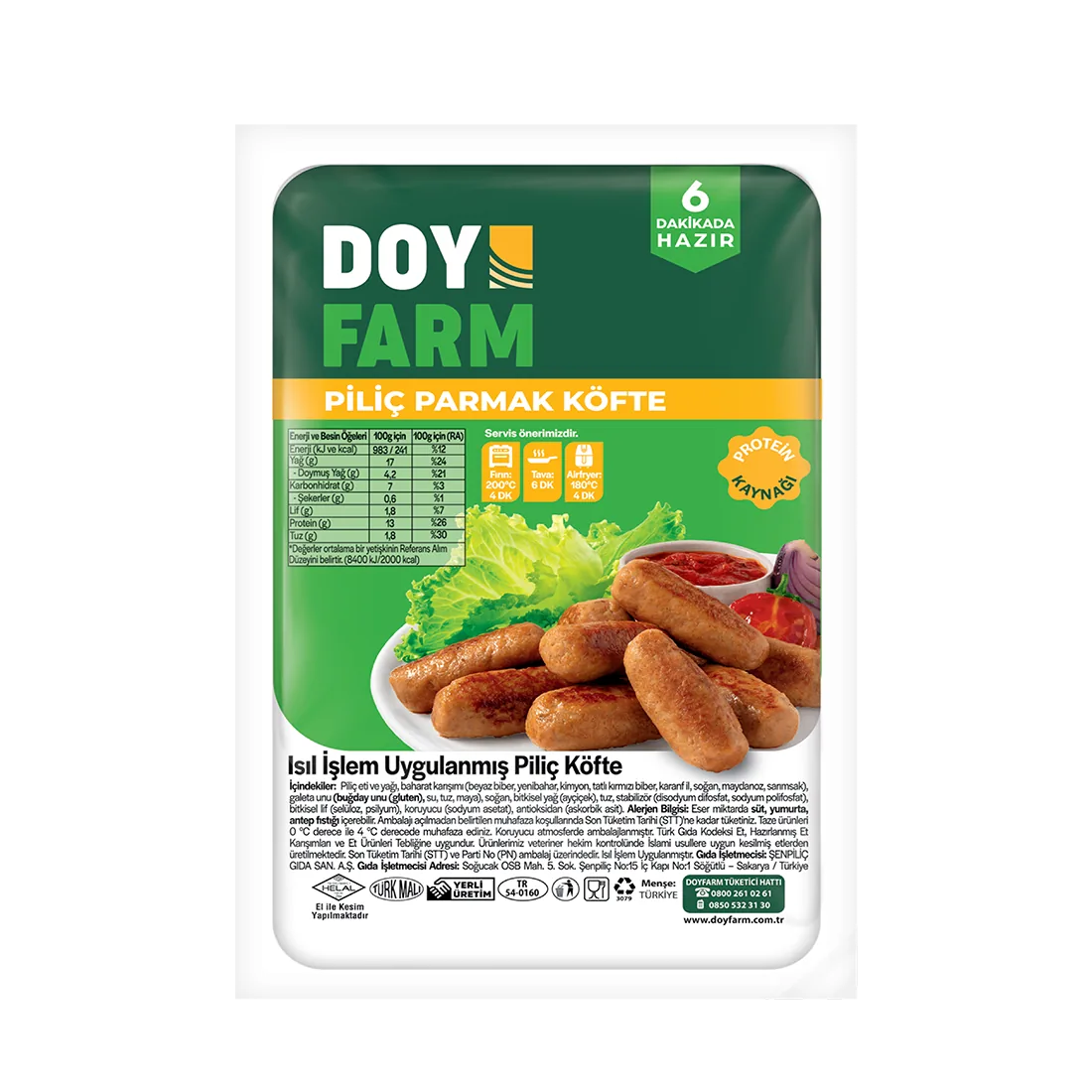 Parmak Köfte 260gr